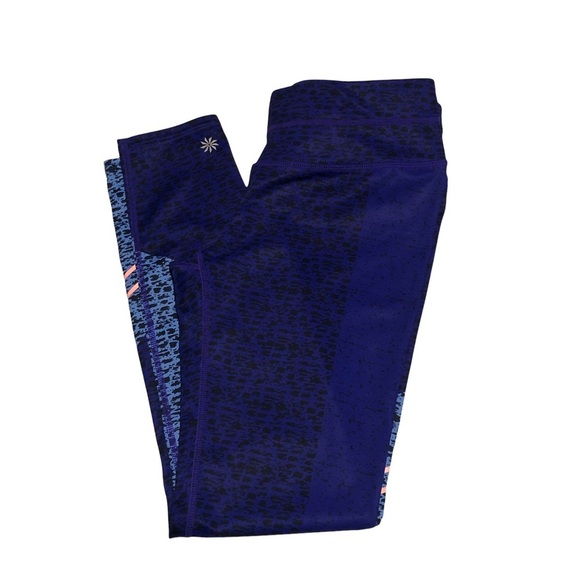 Athleta Asym Camo‎ Sonar 7/8 Leggings Size Small